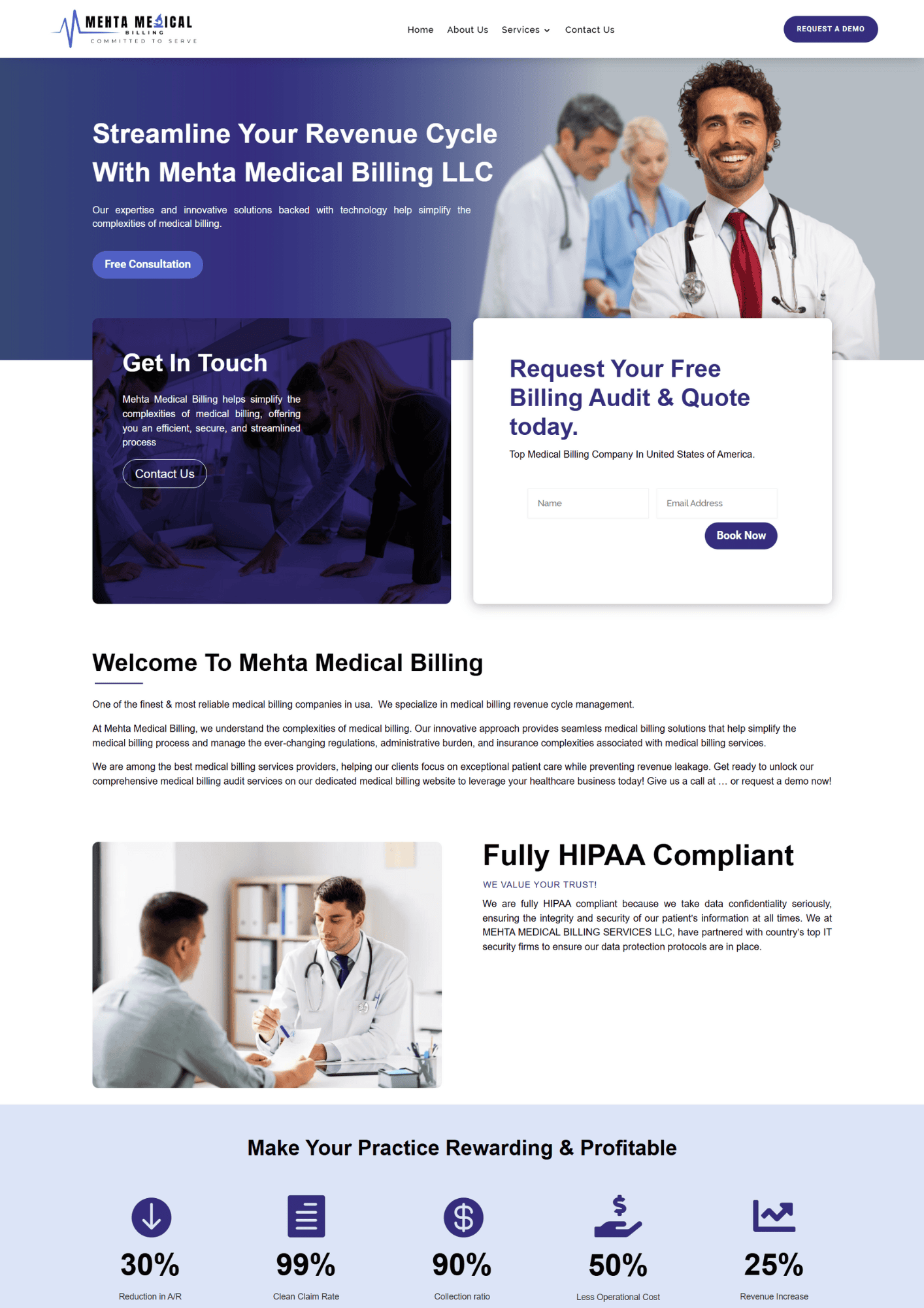 Home mehta medical billing