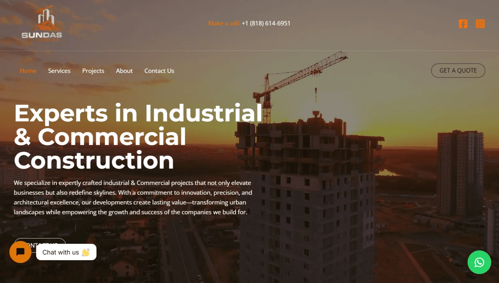 Website Design & Redesign construction website design digisolex